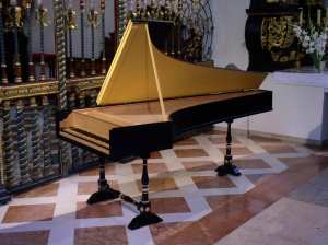 A Fortepiano made after the Cristofori-Ferrini workshop practice 